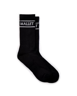 Mallet London Small Logo Socks - Black
