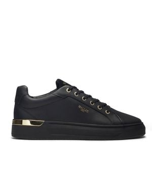 Mallet Grftr Triple Leather - Black