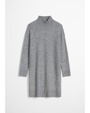 Marc O' Polo Strickkleid Oversize - Grau