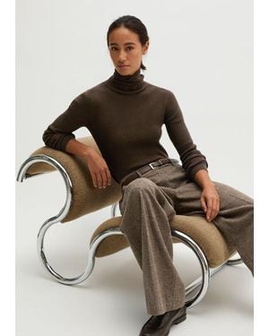 Marc O' Polo Rollkragenpullover Slim - Braun