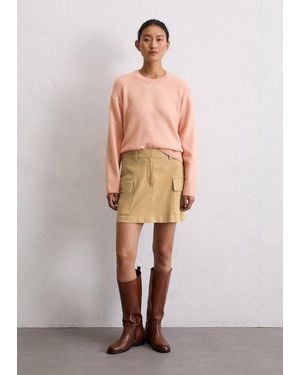 Marc O' Polo Strickpullover Loose - Weiß
