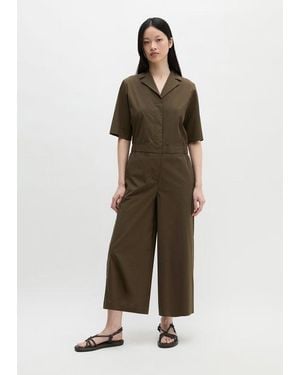 Marc O' Polo Kurzarm-Overall Regular - Braun