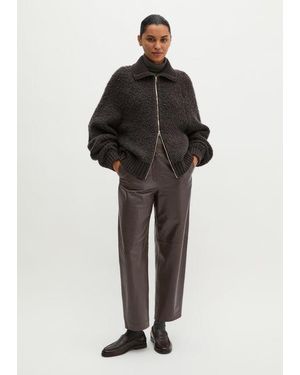Marc O' Polo Zip-Cardigan Loose - Schwarz