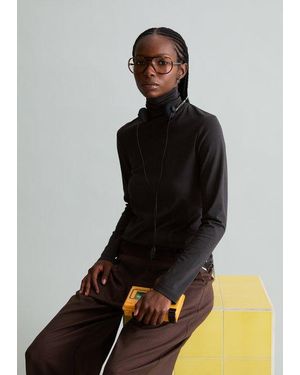 Marc O' Polo Turtleneck Longsleeve Slim - Schwarz
