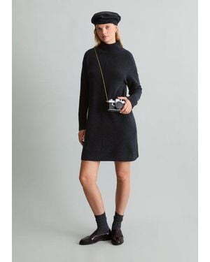 Marc O' Polo Strickkleid Oversize - Schwarz