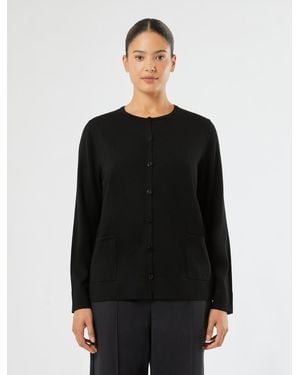 Marina Rinaldi Cardigan En Laine - Noir
