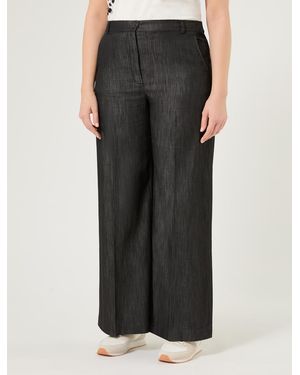 Marina Rinaldi Jeans Aus Baumwolldenim - Schwarz
