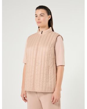 Marina Rinaldi Gilet Matelassé - Neutre