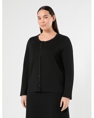 Marina Rinaldi Cardigan En Viscose - Noir