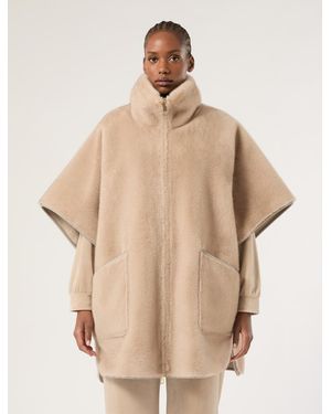 Marina Rinaldi Wendbare Cape-Jacke - Natur