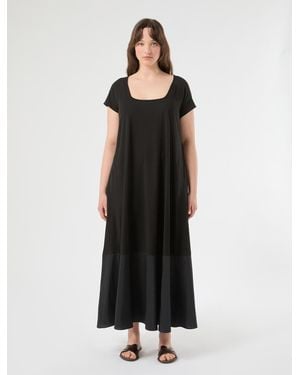 Marina Rinaldi Kleid Aus Jersey - Schwarz