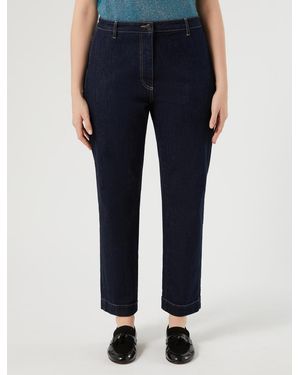 Marina Rinaldi Regular-Fit Jeans Aus Denim - Blau