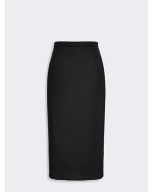 Max Mara Gonna A Tubino - Nero