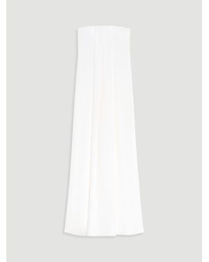 Max Mara Mono Bustier De - Blanco