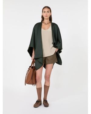 Max Mara Capa De Paño Doble De Lana - Multicolor