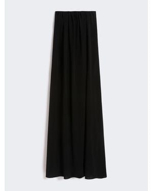 Max Mara Bustierkleid Aus Cady - Schwarz
