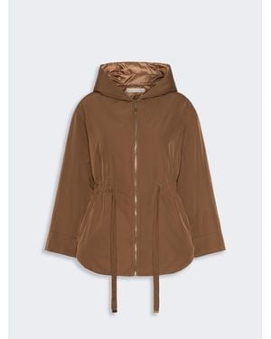 Max Mara Parka Acolchada Y Reversible De Radzmir Y Tela Impermeable - Marrón
