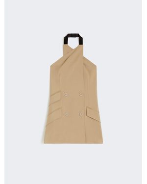 Max Mara Giacca Smanicata - Bianco