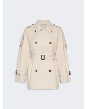 Max Mara Trench Corto - Neutro