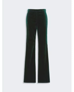 Max Mara Pantalone Smoking - Verde