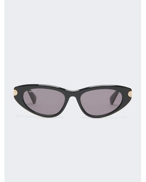 Max Mara Cat-Eye-Sonnenbrille - Grau