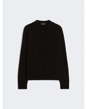 Max Mara Pullover Aus Wolle - Schwarz