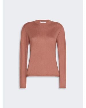 Max Mara Maglia Girocollo - Rosa