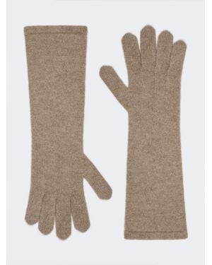 Max Mara Handschuhe Aus Kaschmir - Natur