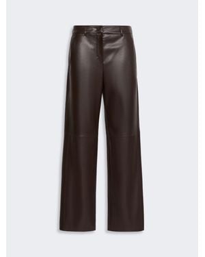 Max Mara Pantalone Regular - Marrone