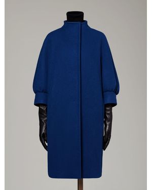 Max Mara Cappotto Cocoon - Blu