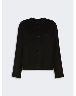 Max Mara Giacca Crop - Nero