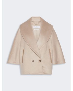 Max Mara Capa De Paño De Cachemira - Neutro