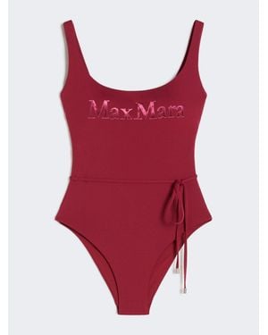 Max Mara Traje Completo En Geranium Jersey Mujer - Rojo
