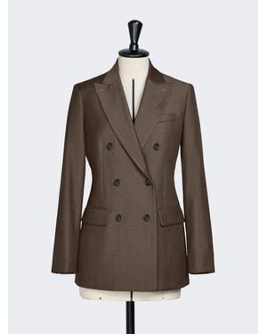 Max Mara Blazer Doppiopetto - Marrone