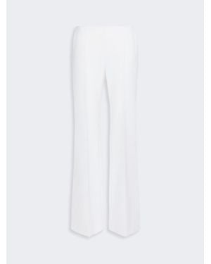 Max Mara Pantalone Slim - Bianco