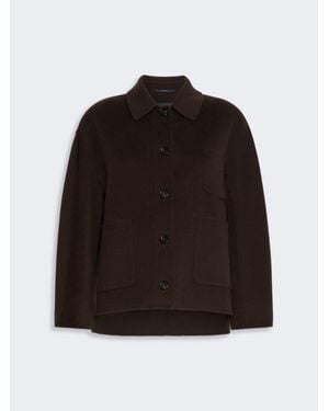 Max Mara Chaqueta De Paño De Lana - Negro