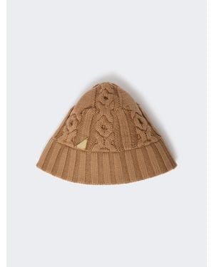 Max Mara Chapeau En Laine - Neutre