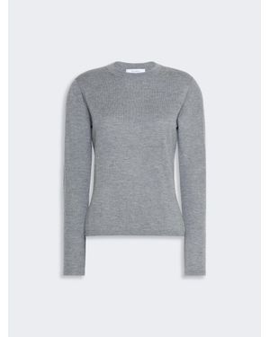 Max Mara Maglia Girocollo - Grigio