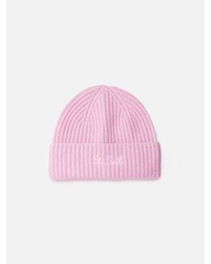 MC2 Saint Barth Moss Cashmere Blend Hat - Rosa