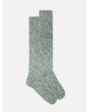 MC2 Saint Barth Mélange Socks - Verde