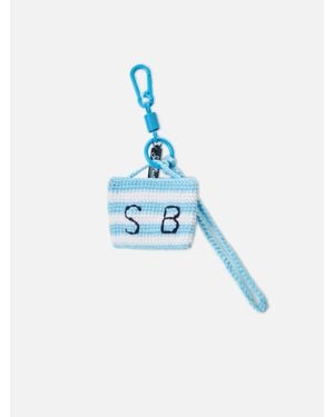 MC2 Saint Barth Funny Bag Charm With Crochet Bag - Blu