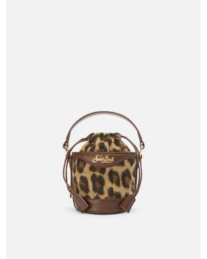 MC2 Saint Barth Mila Tweed Bucket Bag - Metallizzato