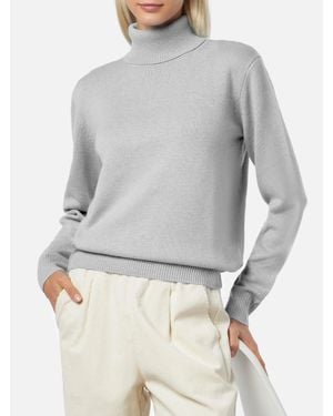 MC2 Saint Barth Rollkragenpullover Moody Aus Reiner Kaschmir - Grau