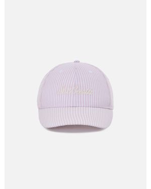 MC2 Saint Barth Baseball Cap With Visor - Viola