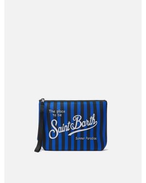 MC2 Saint Barth Aline Scuba Pouch - Blu