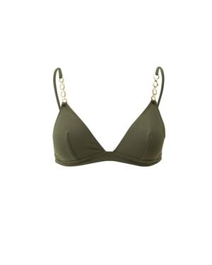 Melissa Odabash Mexico Bikini Top - Green