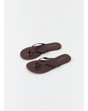 Melissa Odabash Sandals Dark - White