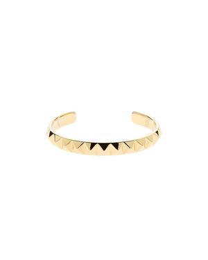 Melissa Odabash Pyramid Bangle - White
