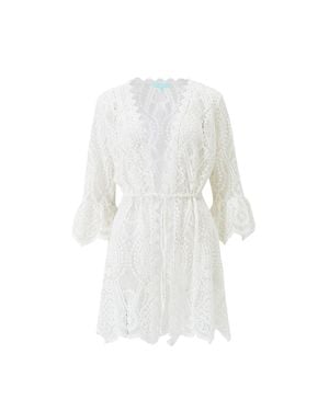 Melissa Odabash Naia Kaftan - White
