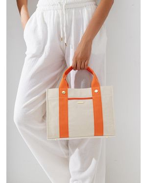 Melissa Odabash Rhodes Tote - Red